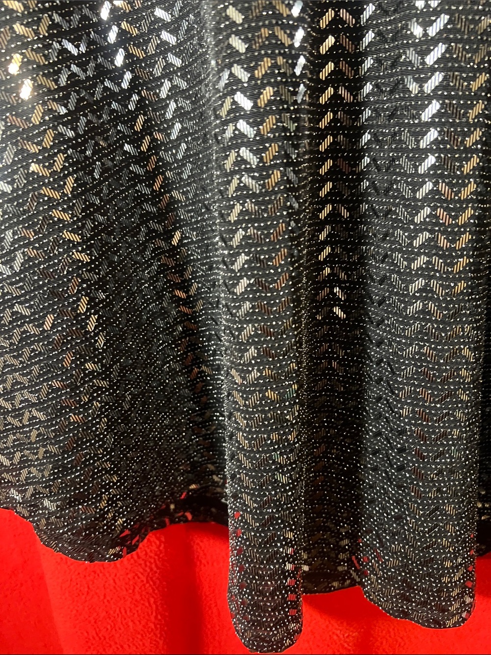 Ruby Rd. Black Sequin Long-Sleeve Blouse - Picture 5 of 8